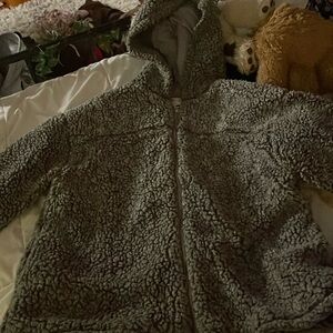 super soft wool zip up